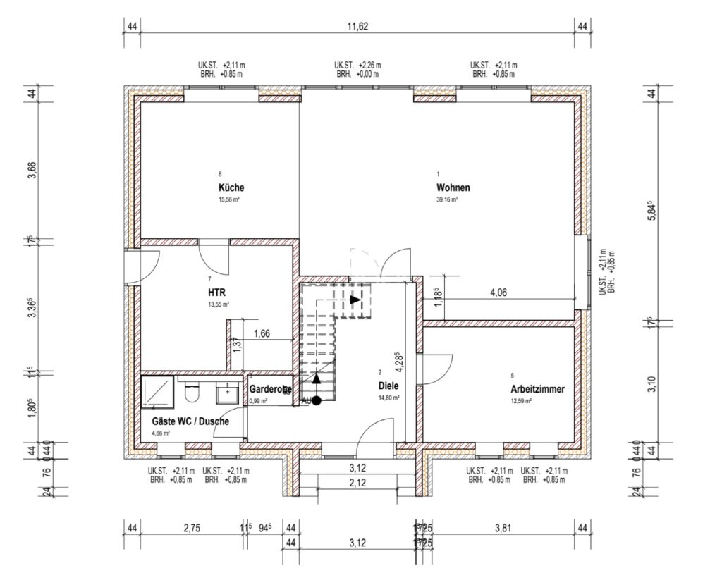 Grundriss EG